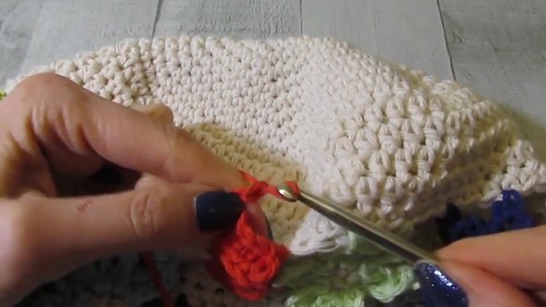 Crochet Flower Bucket Hat 2