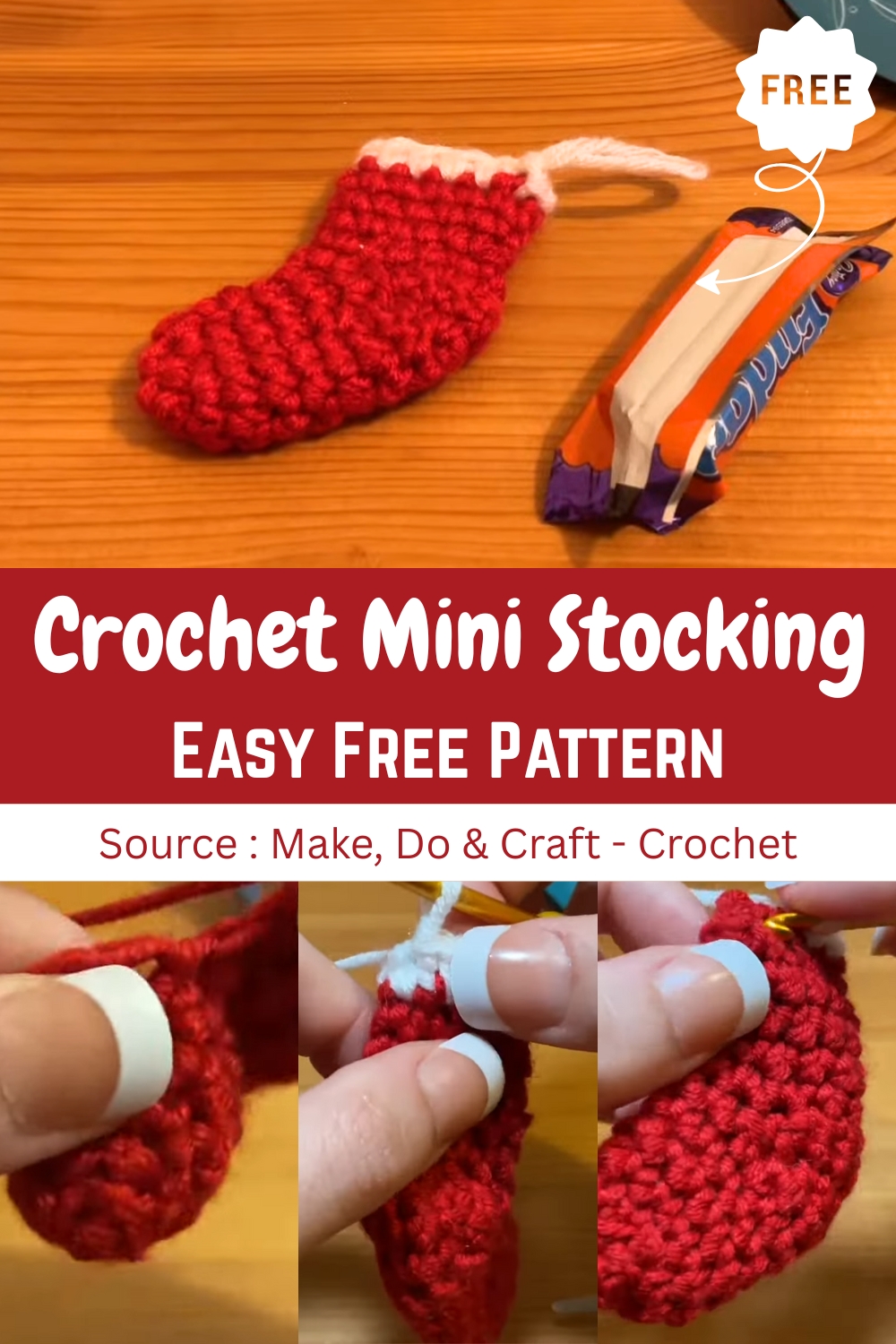 Crochet Mini Stocking