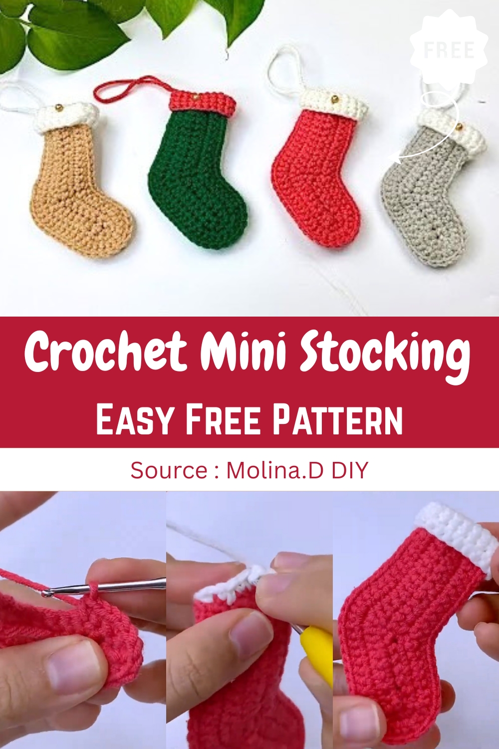 Crochet Mini Stocking