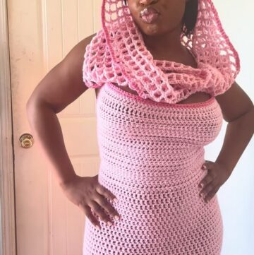 Unique Simple Crochet Sundress 4