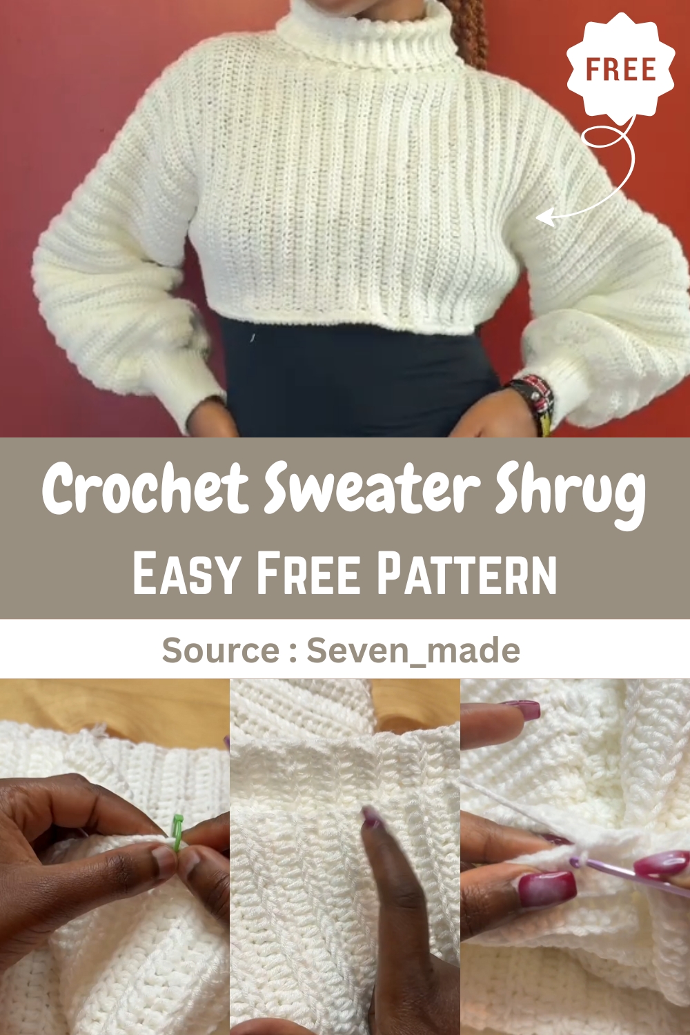 Crochet Sweater Shrug