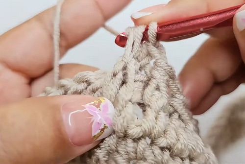 Crochet Men’s Scarf 1