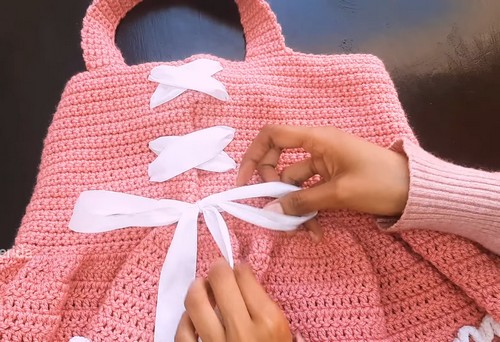 Crochet Chic Babydoll Top 4