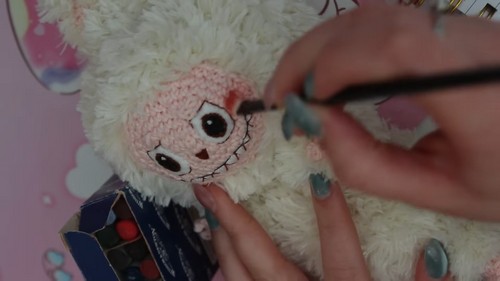 Crochet Labubu Doll 3