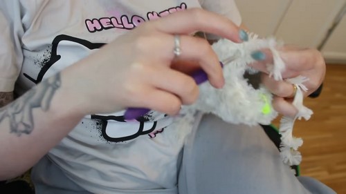 Crochet Labubu Doll 1