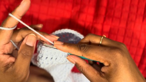 Crochet Thigh High Socks 2