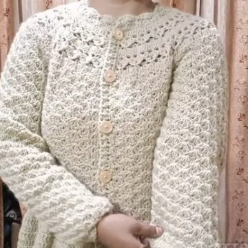 Crochet Easy Cardigan 4