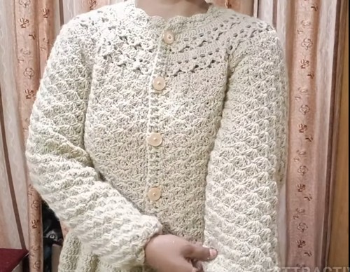Crochet Easy Cardigan 4
