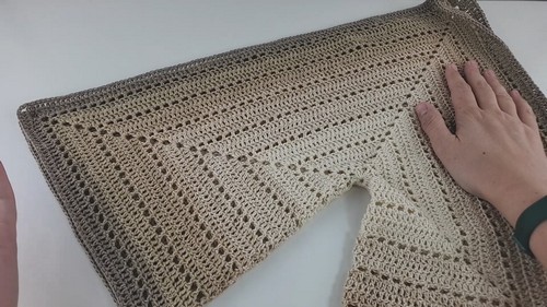 Crochet Hexagon Cardigan 2