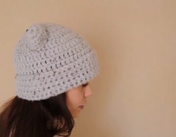 Crochet Bear Beanie 4