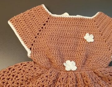 Crochet Baby Dress 4
