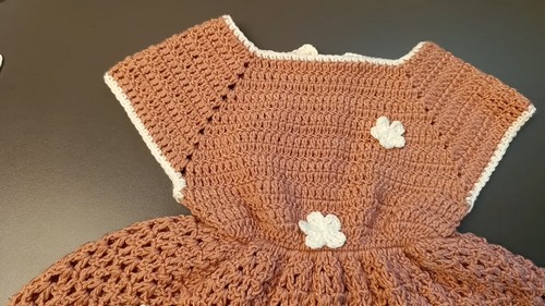 Crochet Baby Dress 4