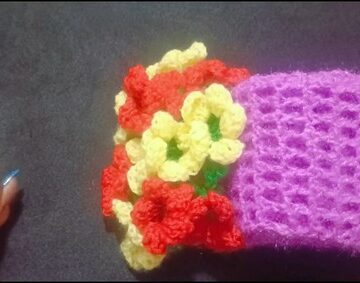 Crochet Fishnet Shrug 4