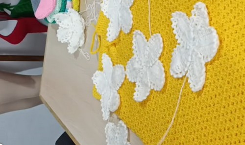 Crochet Granny Stitch Gown 3