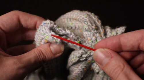 Crochet Ribbed Beanie 2