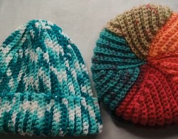 Crochet Short Row Beanie 4