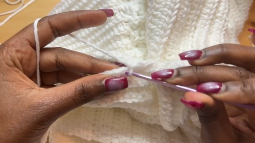 Crochet Sweater Shrug 1