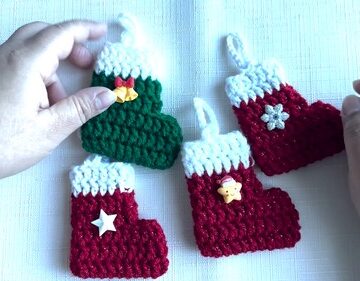 Crochet Mini Stocking 5