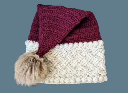Crochet Christmas Hat 4