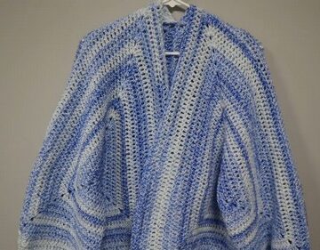 Crochet Hexagon Cardigan 4
