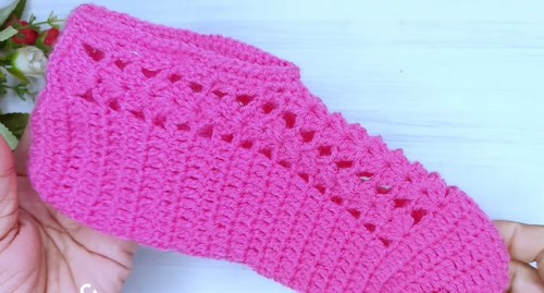 Crochet Seamless Socks 4