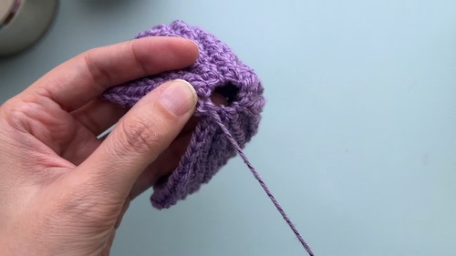 Crochet Brioche Ornament 1