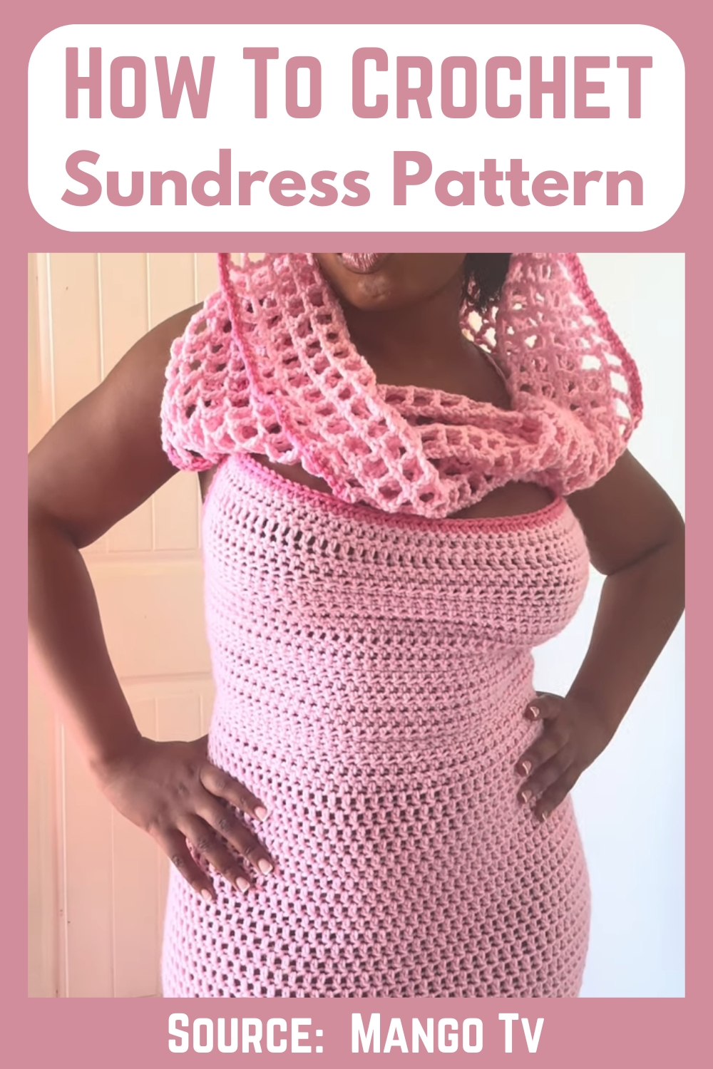 Unique Simple Crochet Easy Sundress