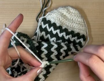 Crochet Christmas Stocking 3