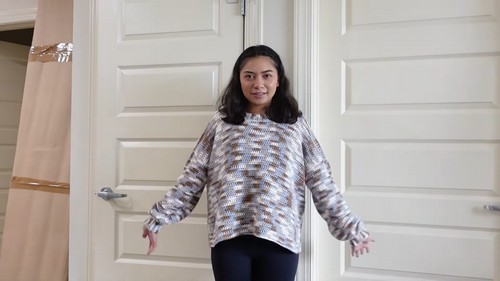 Crochet Simple Sweater 4