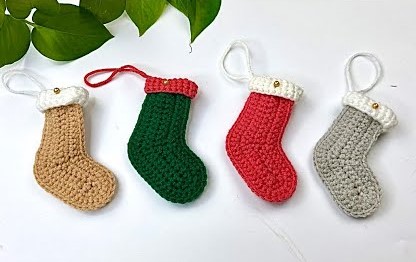 Crochet Mini Stocking 4