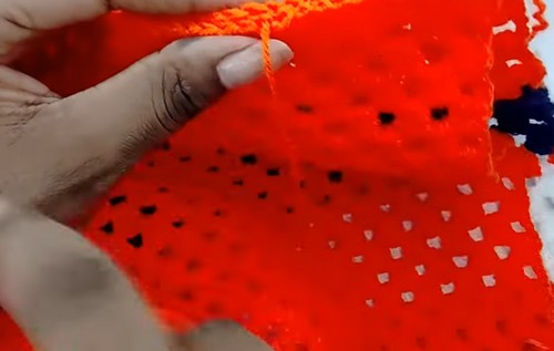 Crochet Granny Polo Shirt 2