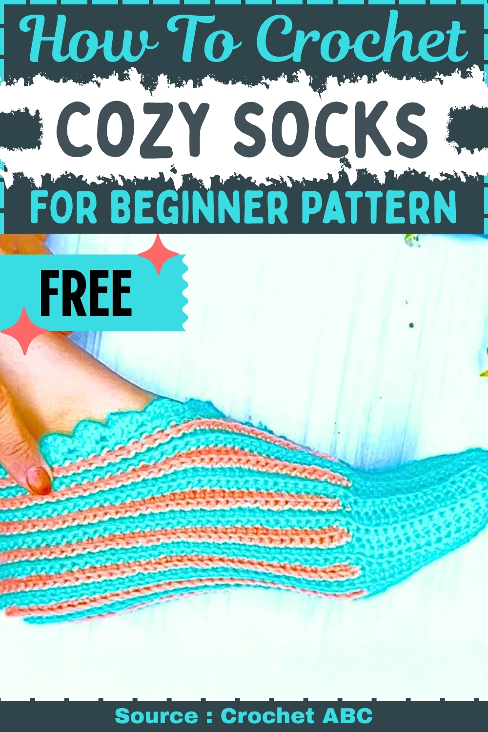 Crochet Baby Socks For Beginner Pattern