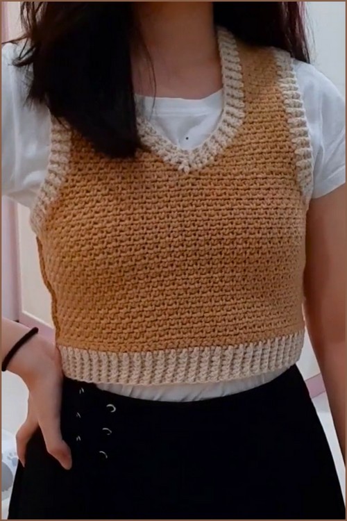Crochet Mesh Vest 5