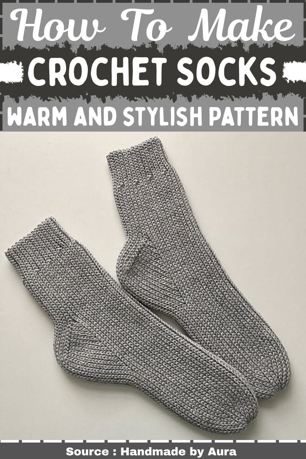 Crochet Socks Warm and Stylish Free Pattern 