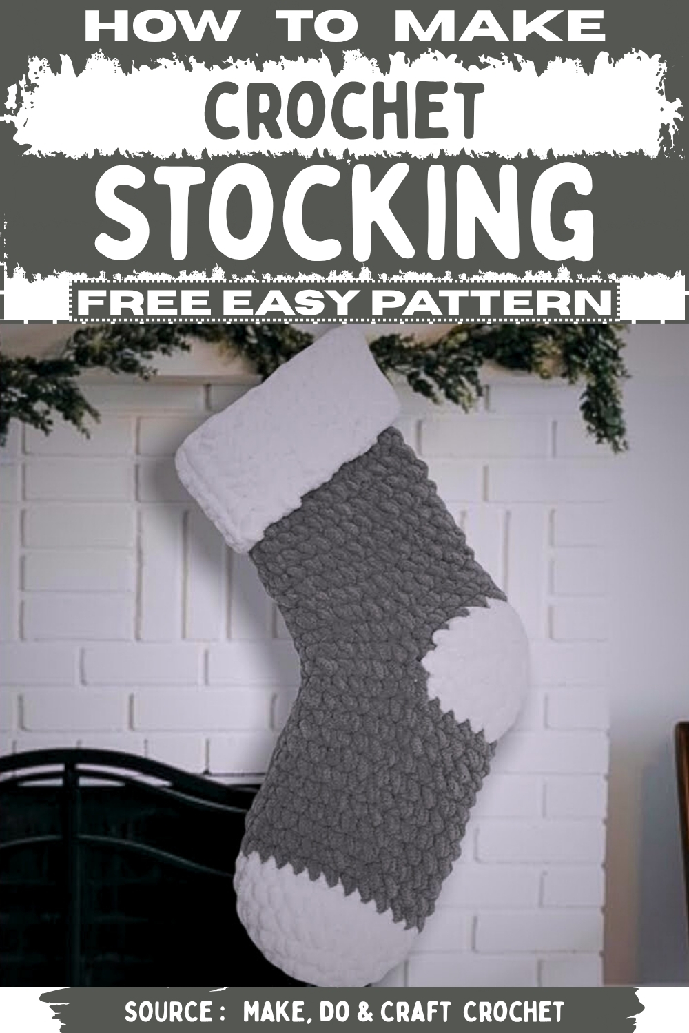 Crochet Stocking Free Easy Pattern