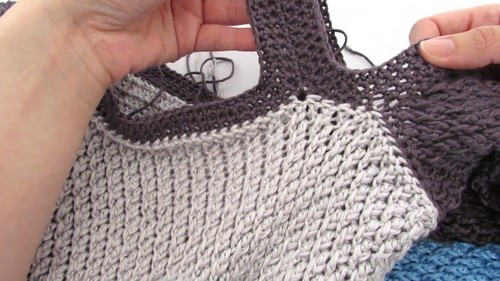 Crochet Cold Shoulder Sweater 4