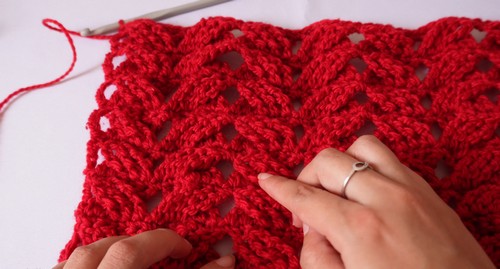 Crochet Cabled Vest 2