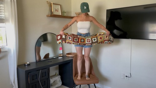 Crochet Granny Square Blanket 3