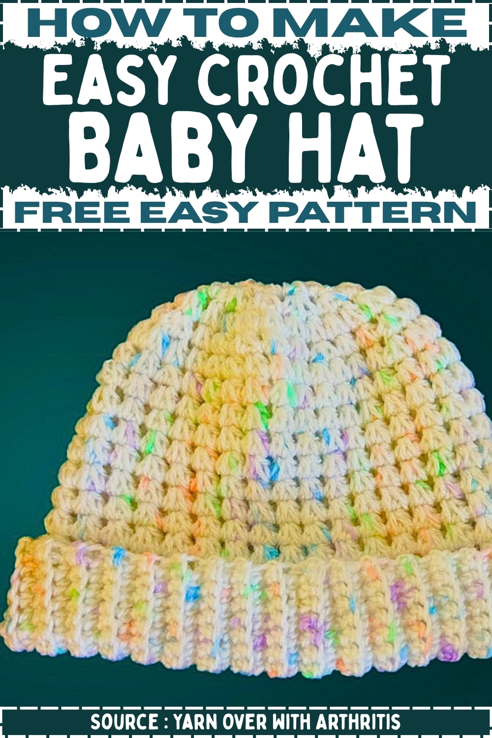 Easy Crochet Baby Hat Free Easy Pattern .
