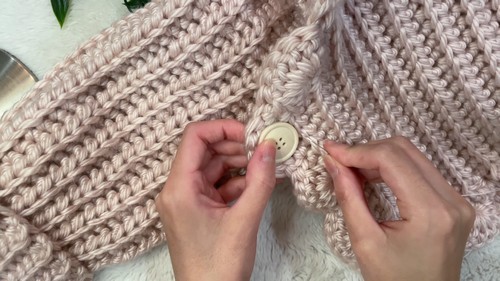 Crochet Chunky Ribbed Cardigan 3