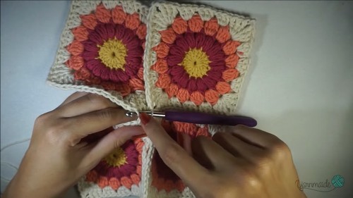 Crochet Granny Square Cardigan 3