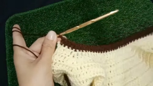 Crochet Newborn Cardigan 3