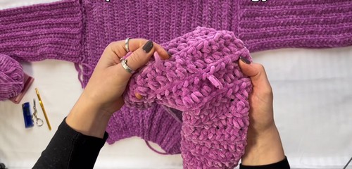 Crochet Oversize Hoodie 3