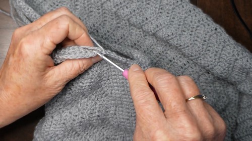 Crochet Welsh Wave Sweater Free Easy Pattern 4