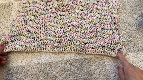 Crochet Cropped Sweater 3