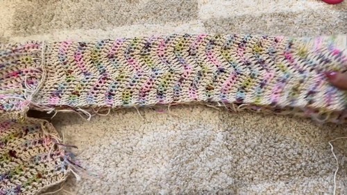 Crochet Cropped Sweater 4