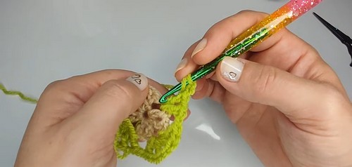 Crochet Granny Square Pullover 1