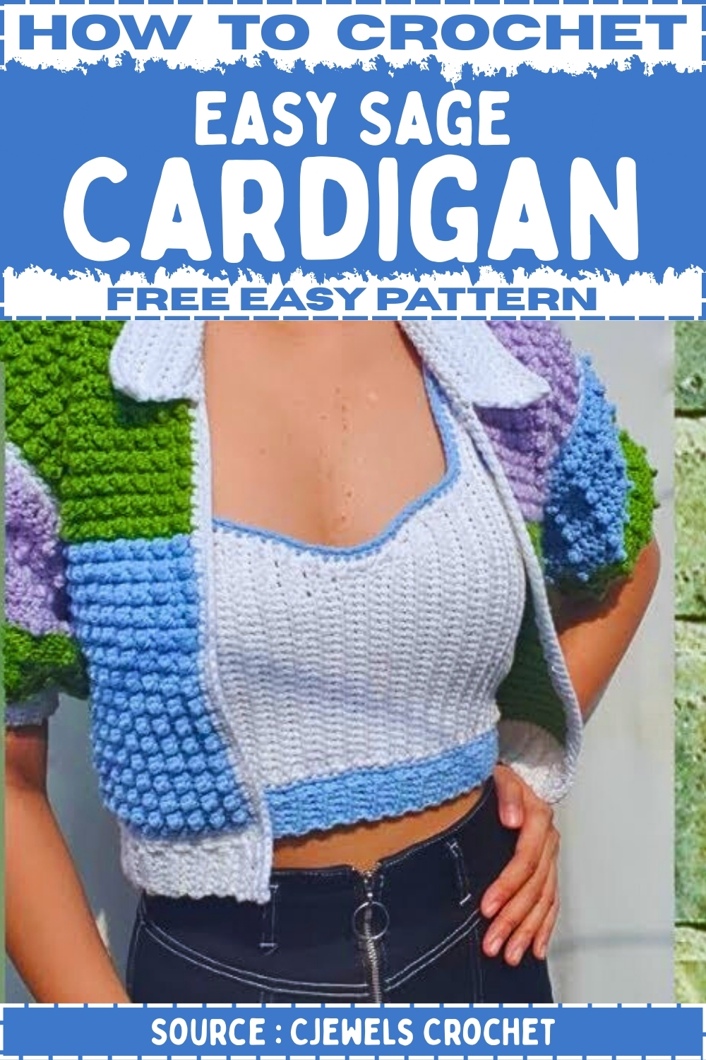 Crochet Easy Sage Cardigan Free Easy Pattern