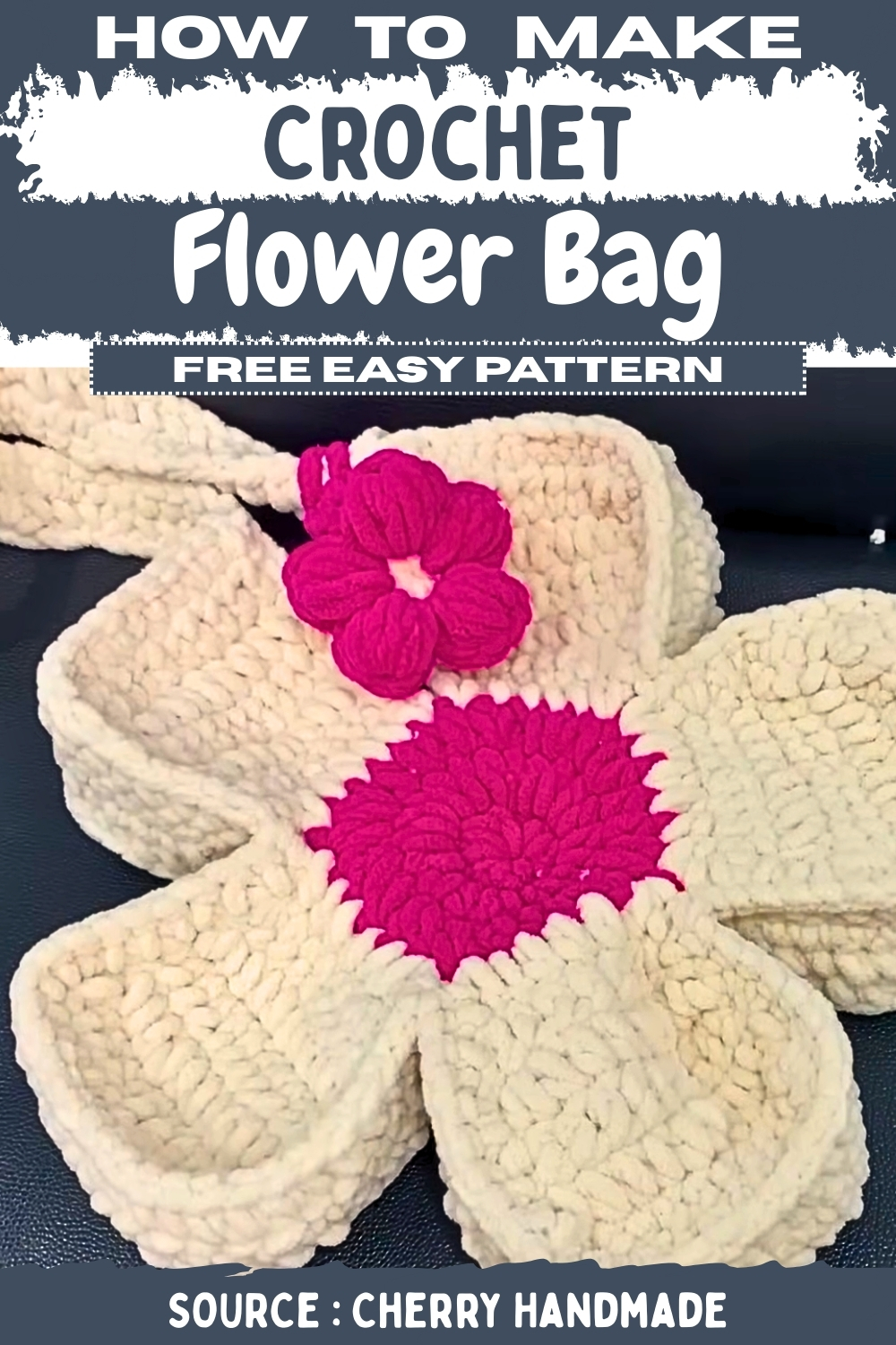 Crochet Flower Bag Free Easy Pattern