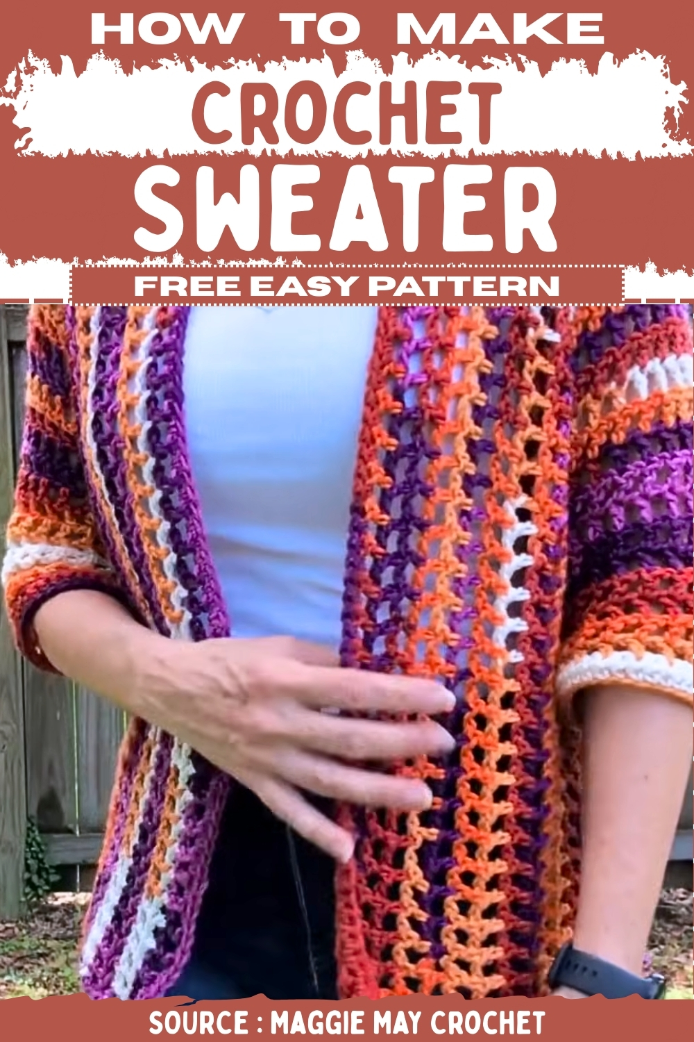 Crochet Sweater Free Easy Pattern